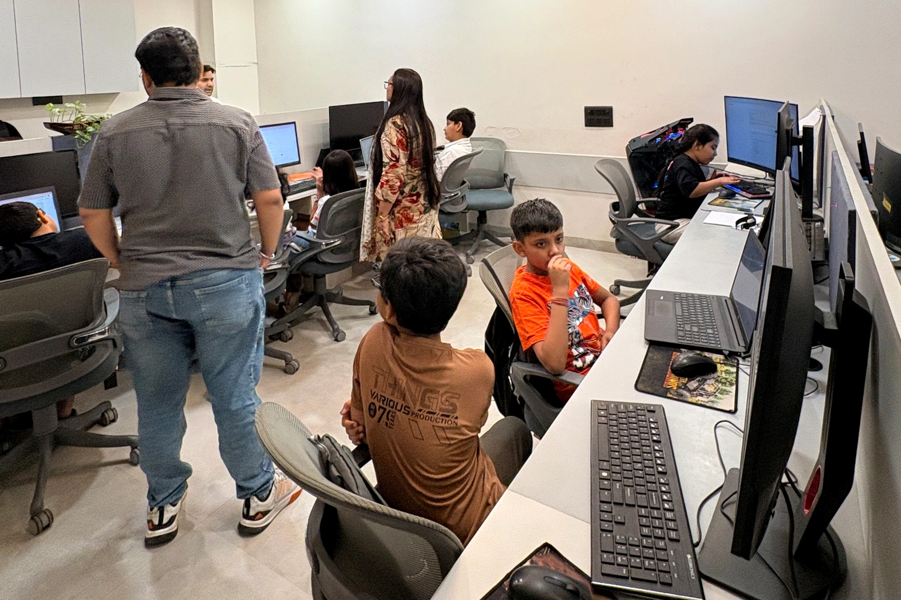 Walk through a class before you book one.